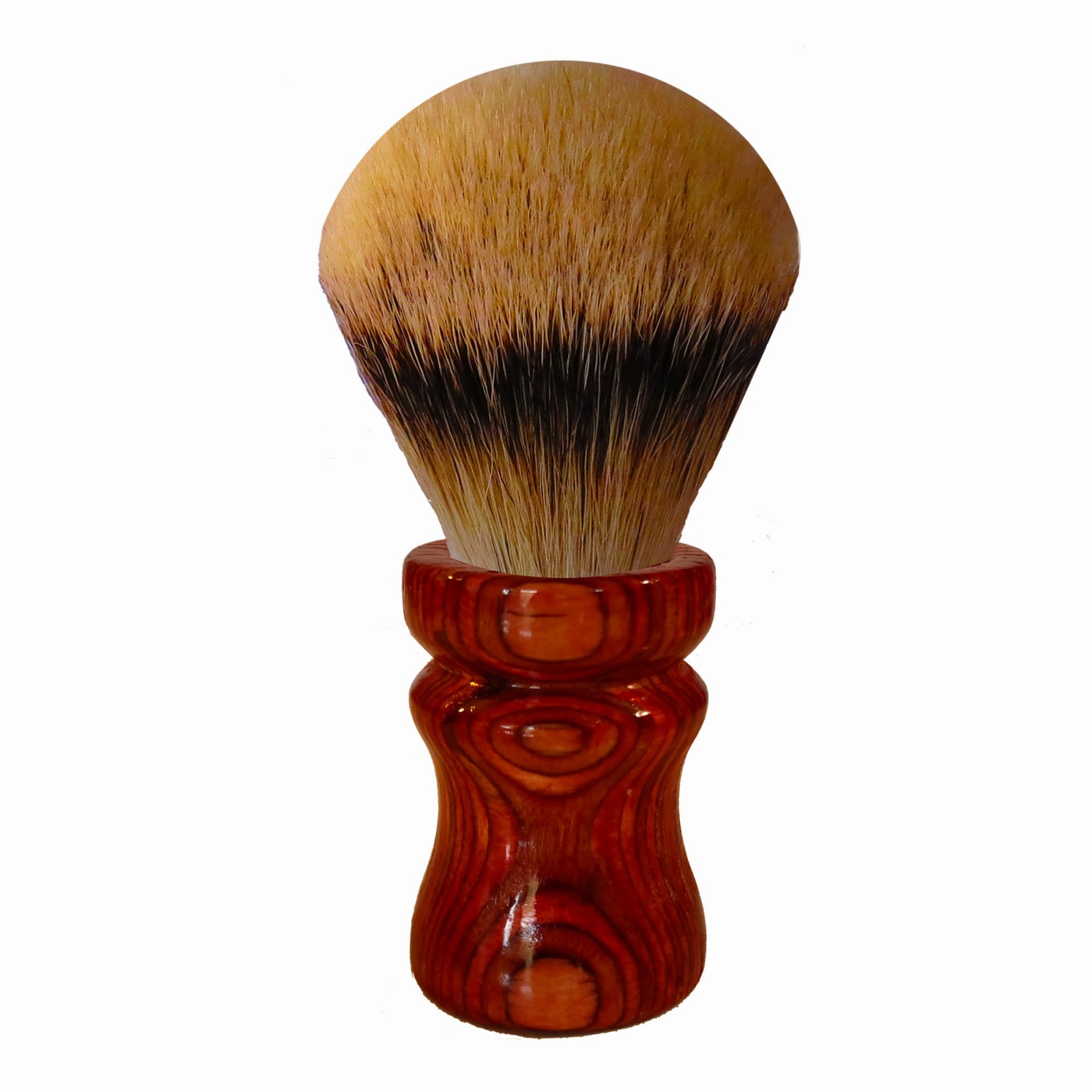 Wooden shaving brush with silvertip 30mm knot