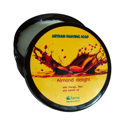 Almond delight shaving soap