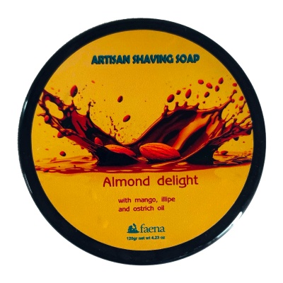 Almond delight shaving soap