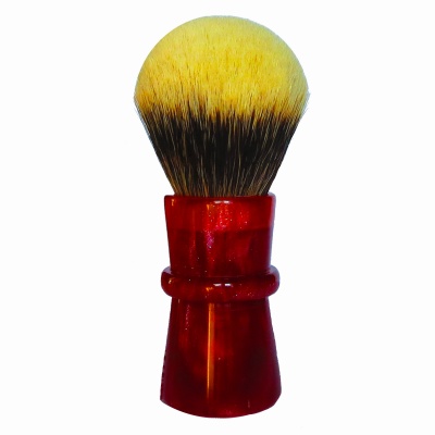 Handmade resin shaving brush with Manchurian 28mm